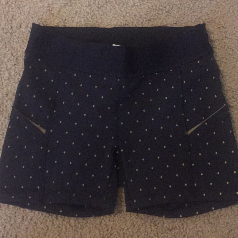 Lululemon Black Spandex Shorts. Black. Size 4.